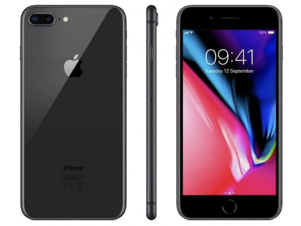 iPhone 8 Plus (64GB) – Red & Black | With Free Charger | MA-TECH